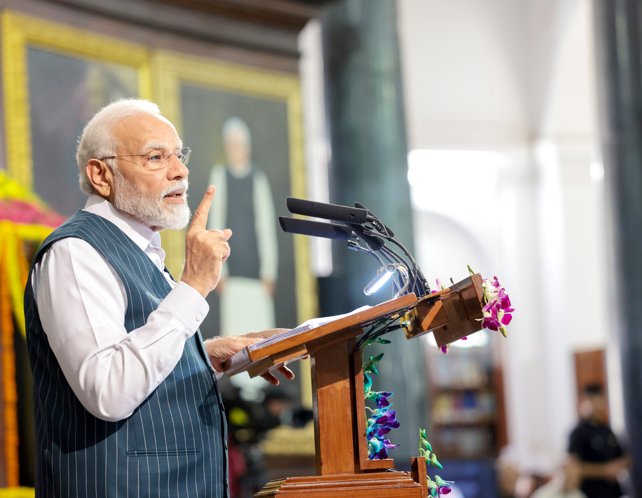 pm speech in old parliament