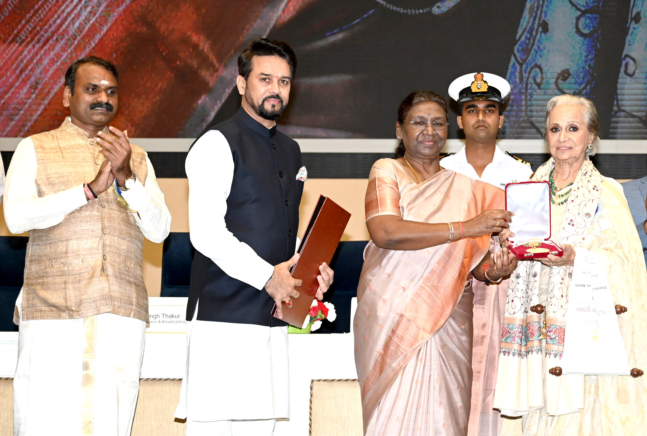Honor to Waheeda Rehman
