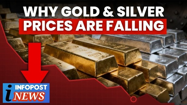 Drop in Gold Silver