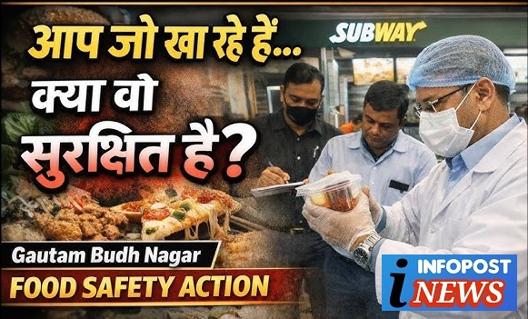 Food safety raids in Noida