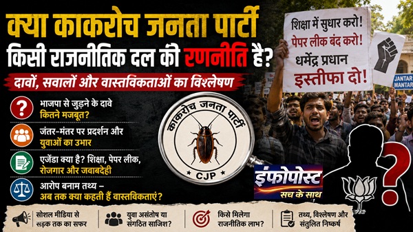 Cockroach Janata Party Controversy