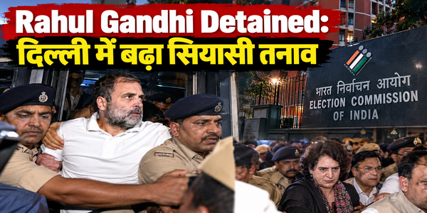 Rahul Gandhi Detained